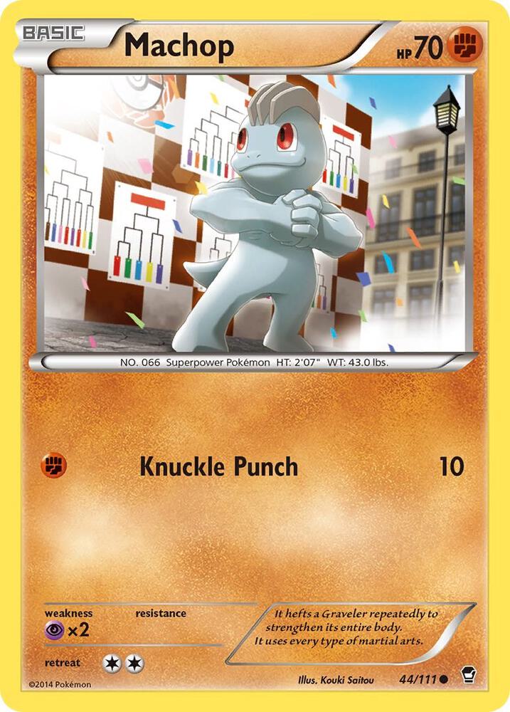 Machop - XY - Furious Fists