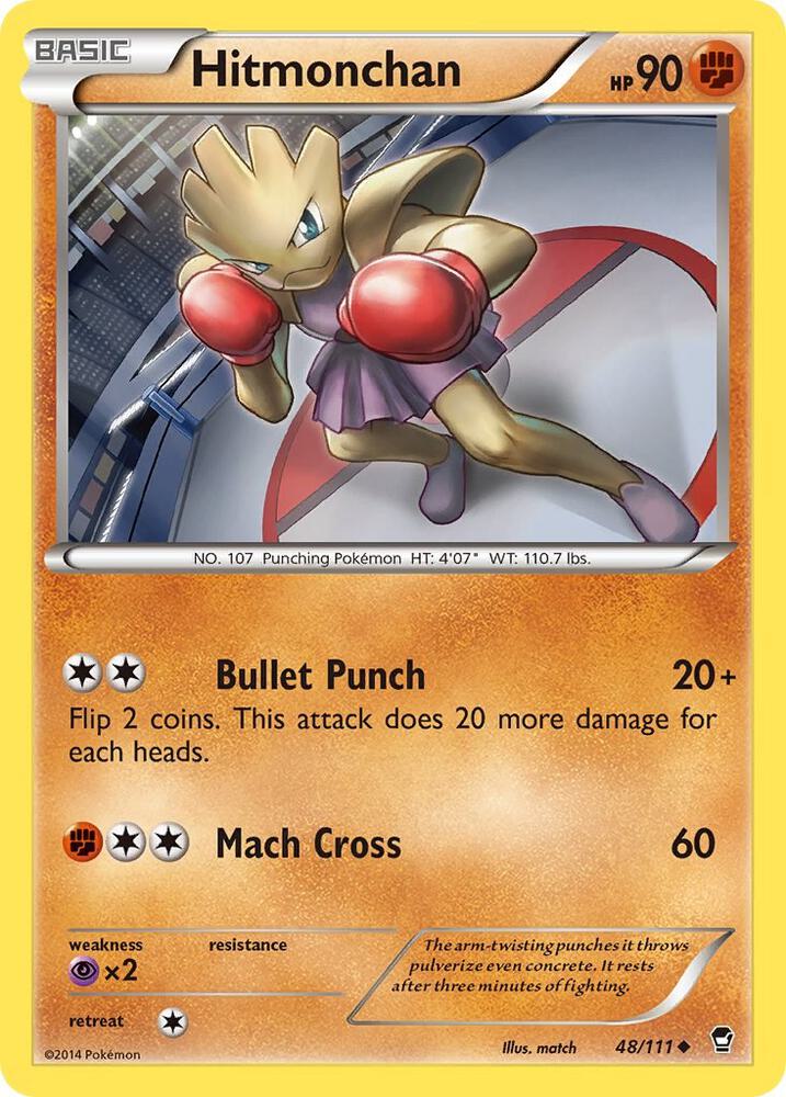 Hitmonchan - XY - Furious Fists