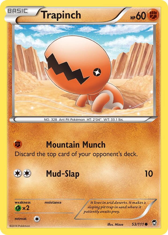 Trapinch - XY - Furious Fists