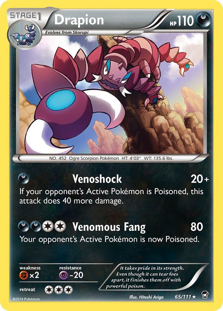Drapion - XY - Furious Fists