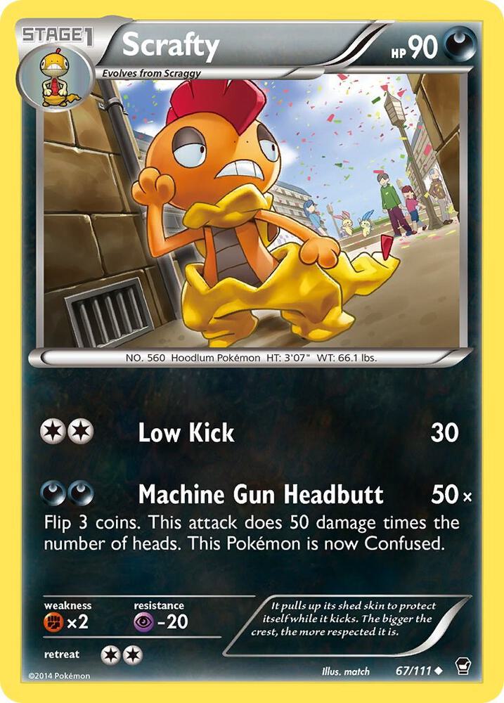 Scrafty - XY - Furious Fists