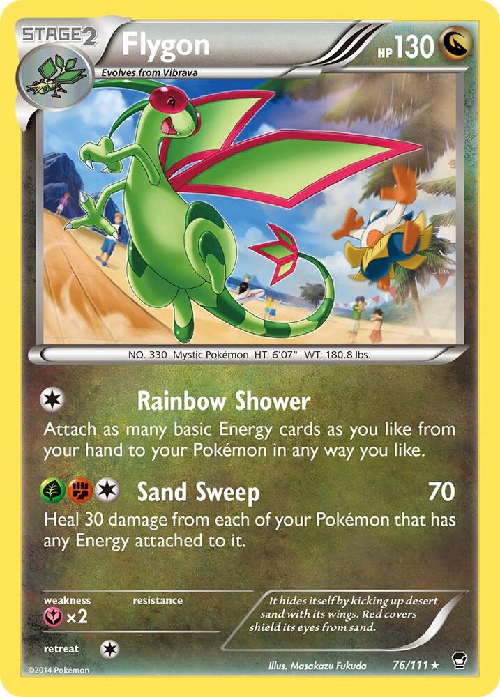 Flygon - XY - Furious Fists