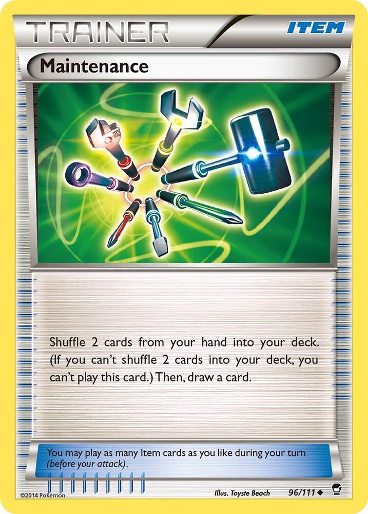 Maintenance - XY - Furious Fists