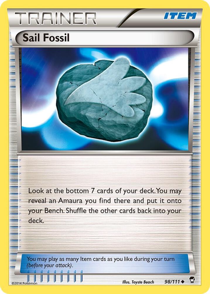 Sail Fossil - XY - Furious Fists