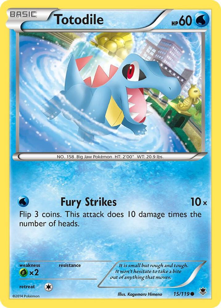Totodile - XY - Phantom Forces