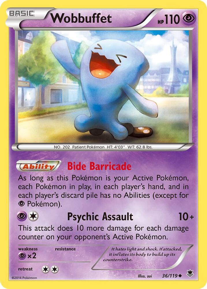 Wobbuffet - XY - Phantom Forces