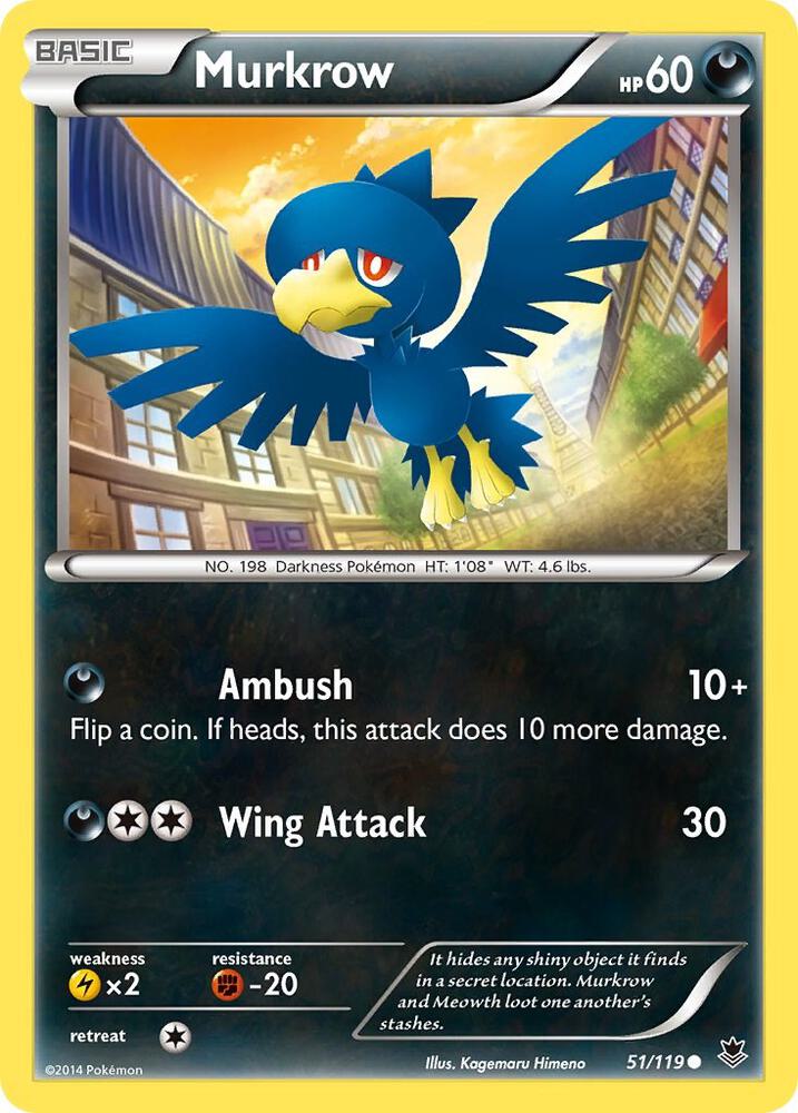Murkrow - XY - Phantom Forces
