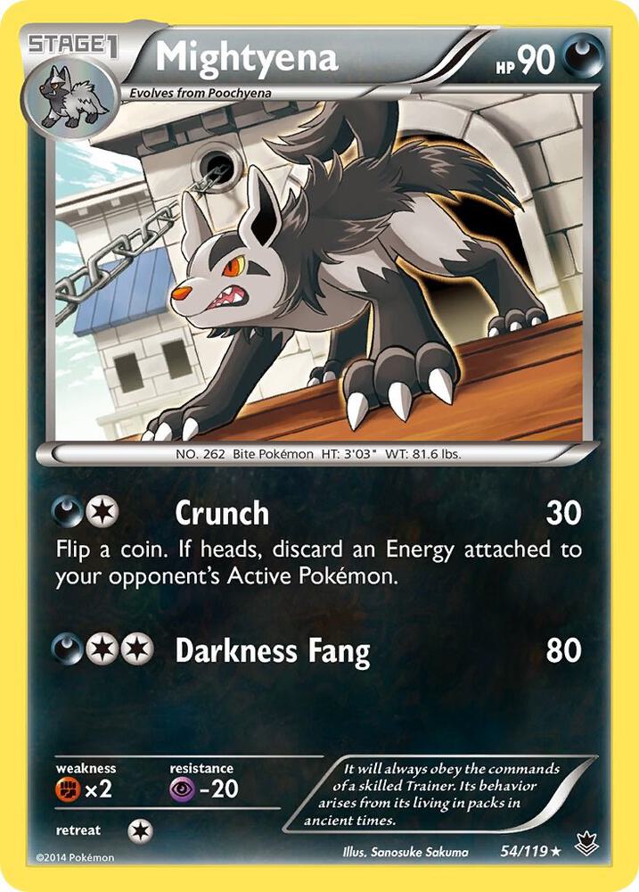 Mightyena - XY - Phantom Forces