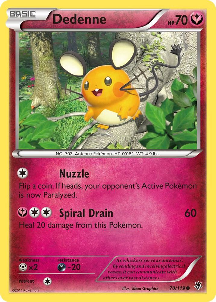 Dedenne - XY - Phantom Forces
