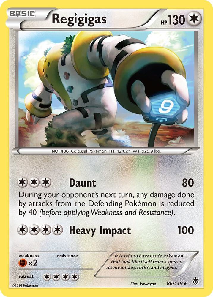 Regigigas - XY - Phantom Forces