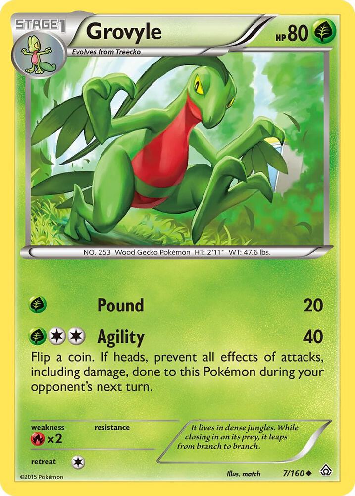 Grovyle - XY - Primal Clash