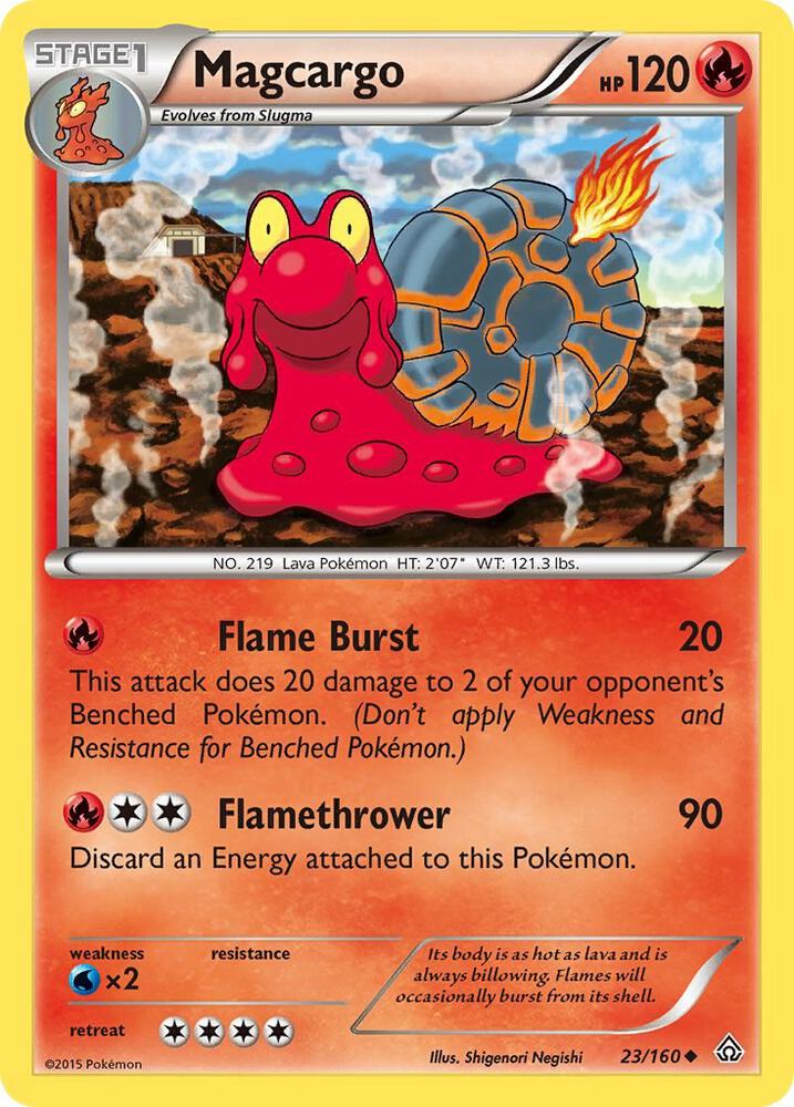 Magcargo - XY - Primal Clash