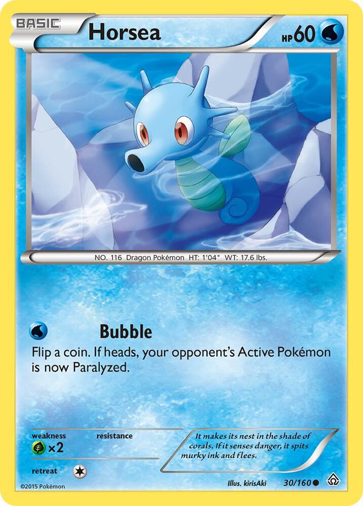 Horsea - XY - Primal Clash
