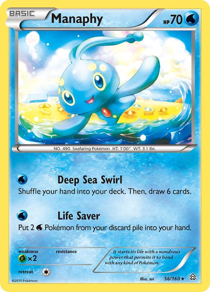 Manaphy - XY - Primal Clash