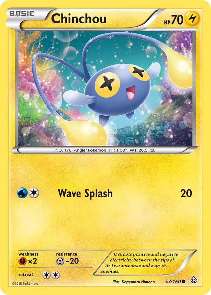 Chinchou - XY - Primal Clash