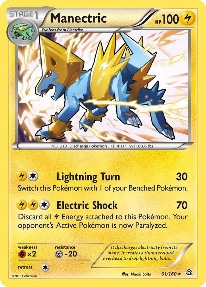 Manectric - XY - Primal Clash