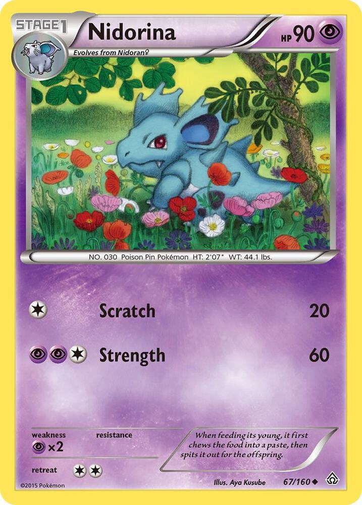 Nidorina - XY - Primal Clash