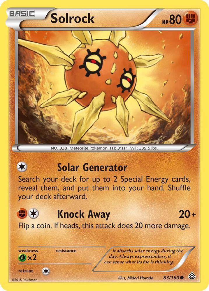 Solrock - XY - Primal Clash