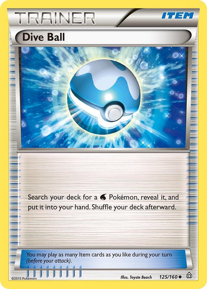 Dive Ball - XY - Primal Clash