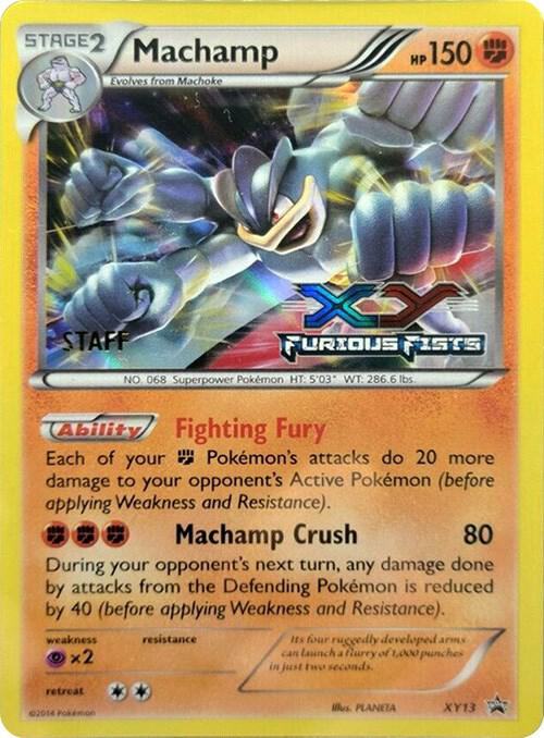 Machamp (Prerelease) [Staff]