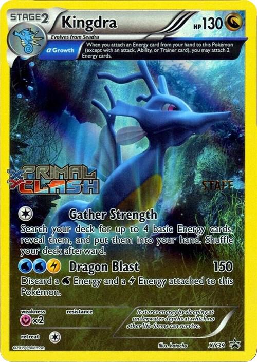 Kingdra - XY39 (Prerelease) [Staff] - XY Promos