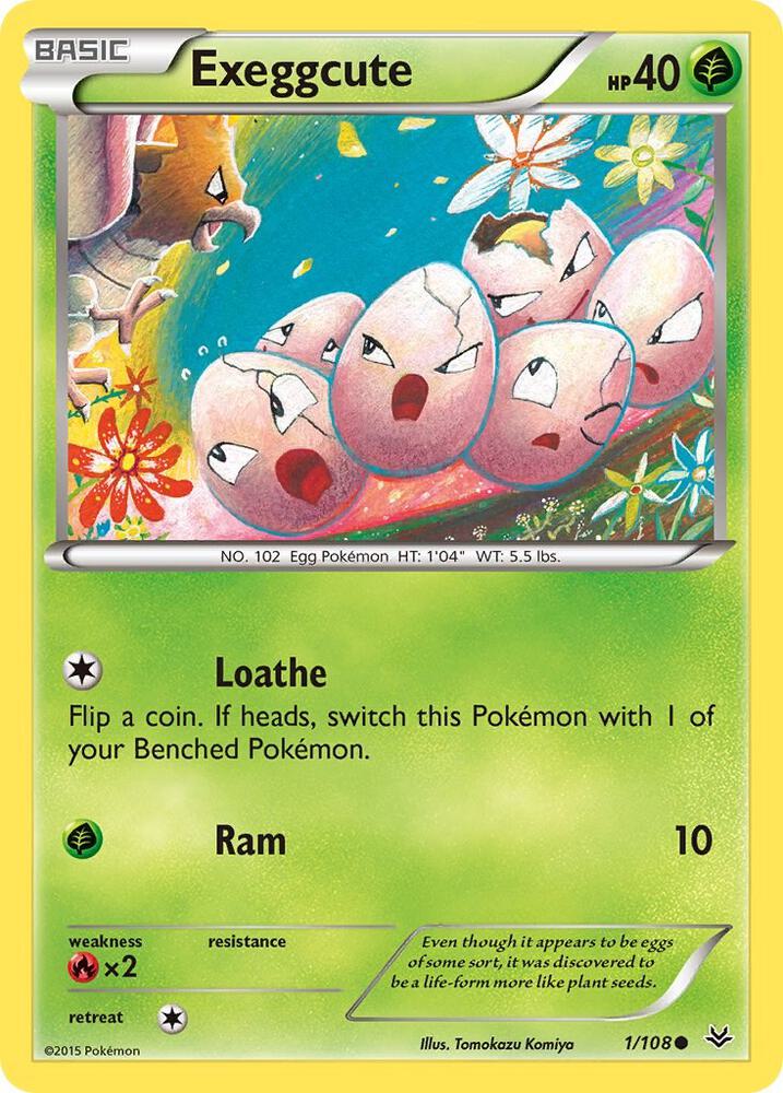 Exeggcute - XY - Roaring Skies