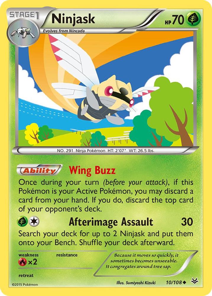 Ninjask - XY - Roaring Skies