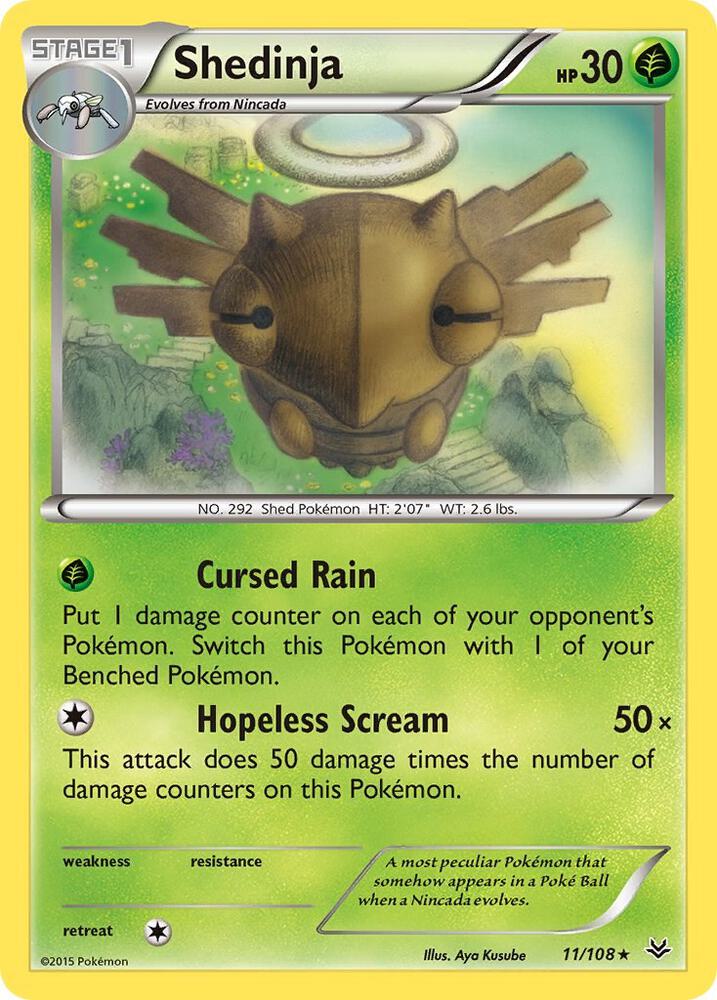 Shedinja - XY - Roaring Skies