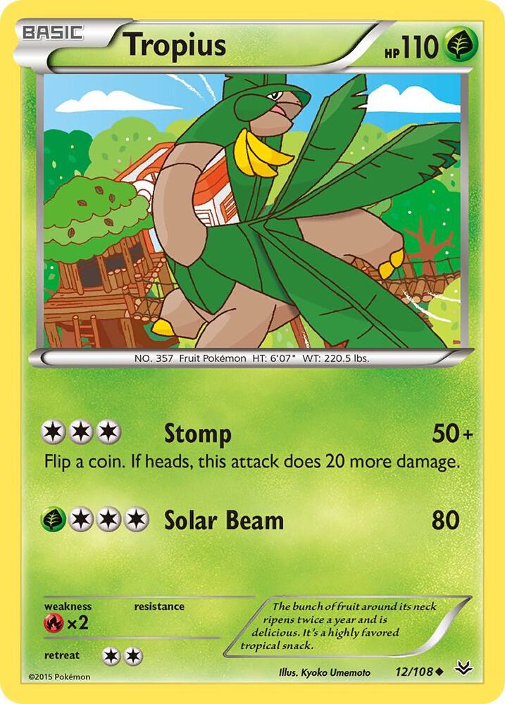 Tropius - XY - Roaring Skies