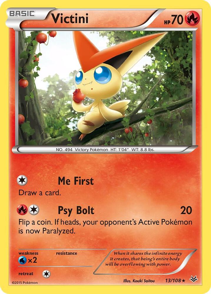 Victini - XY - Roaring Skies