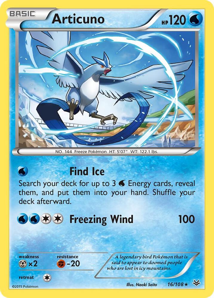 Articuno - XY - Roaring Skies