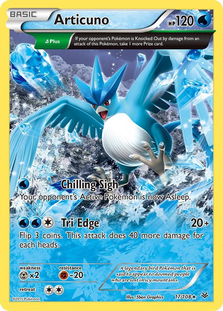 Articuno (17 Delta) - XY - Roaring Skies