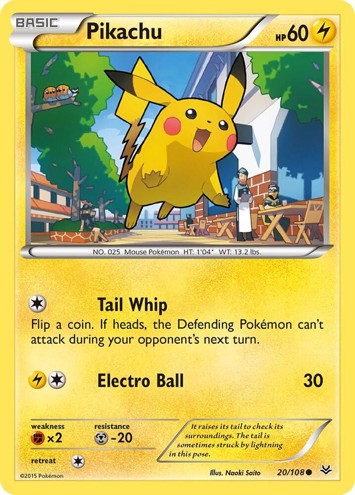 Pikachu - XY - Roaring Skies