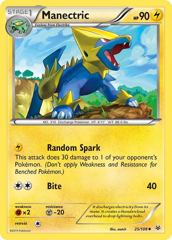 Manectric - XY - Roaring Skies