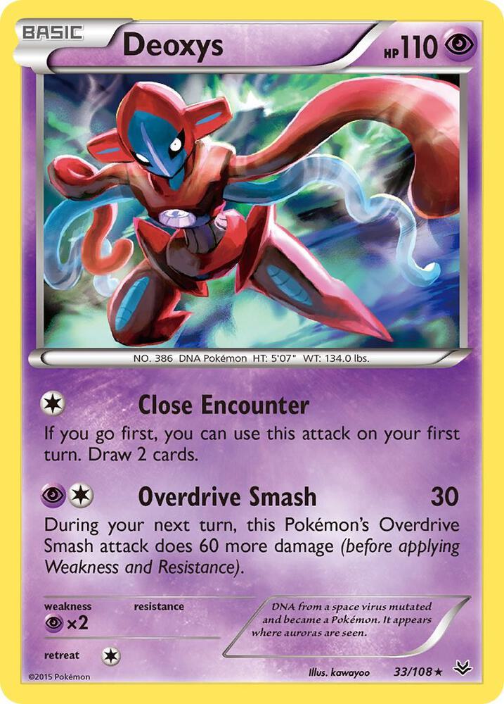 Deoxys - XY - Roaring Skies