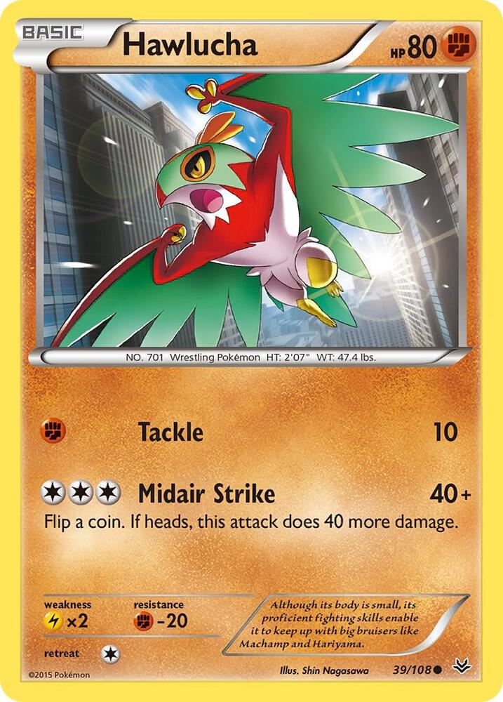 Hawlucha - XY - Roaring Skies