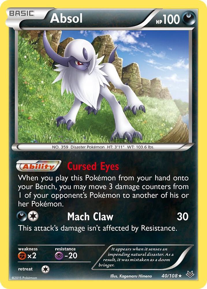 Absol - XY - Roaring Skies