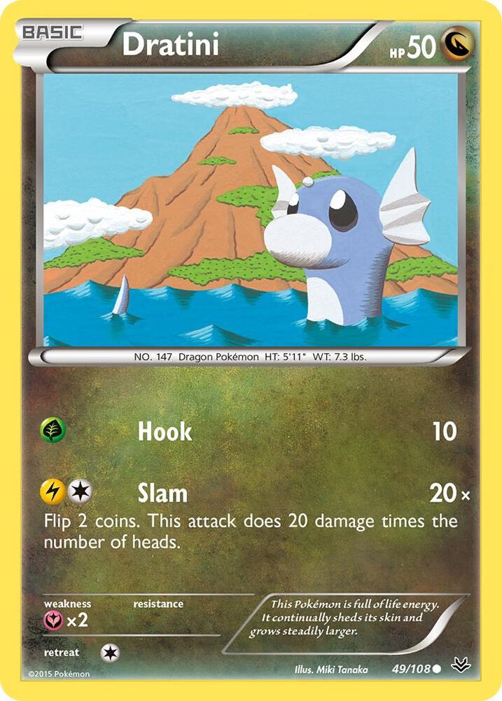 Dratini - XY - Roaring Skies
