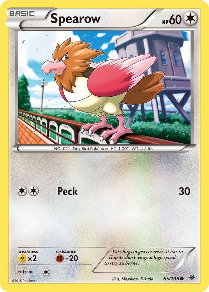 Spearow - XY - Roaring Skies