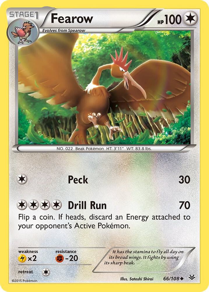 Fearow - XY - Roaring Skies