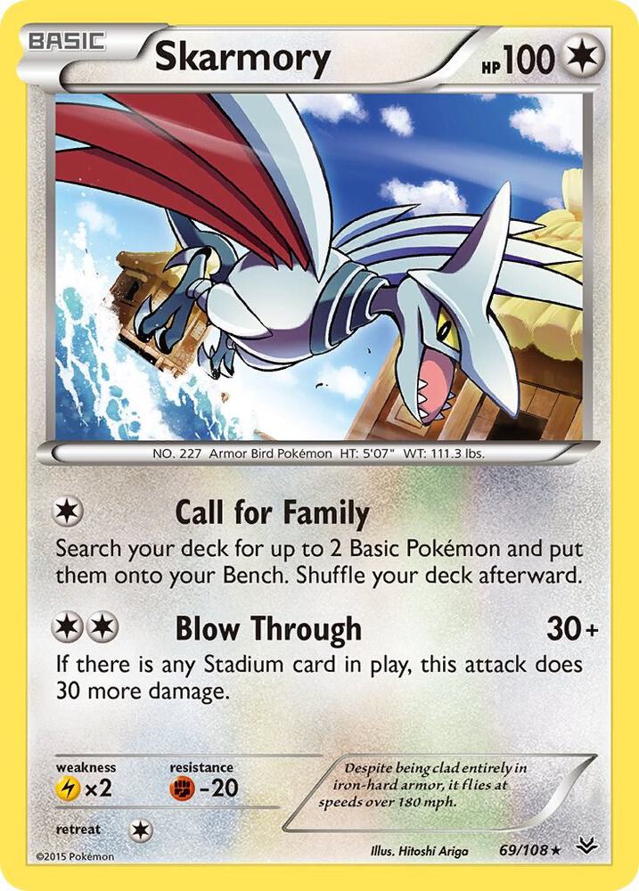 Skarmory - XY - Roaring Skies