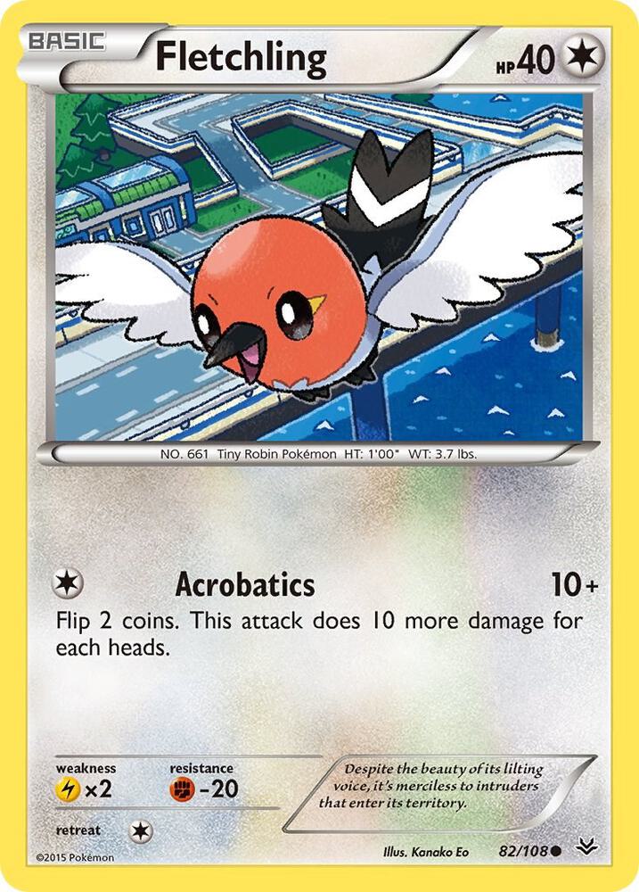 Fletchling - XY - Roaring Skies