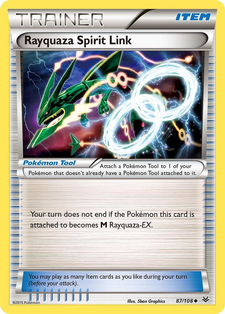 Rayquaza Spirit Link - XY - Roaring Skies
