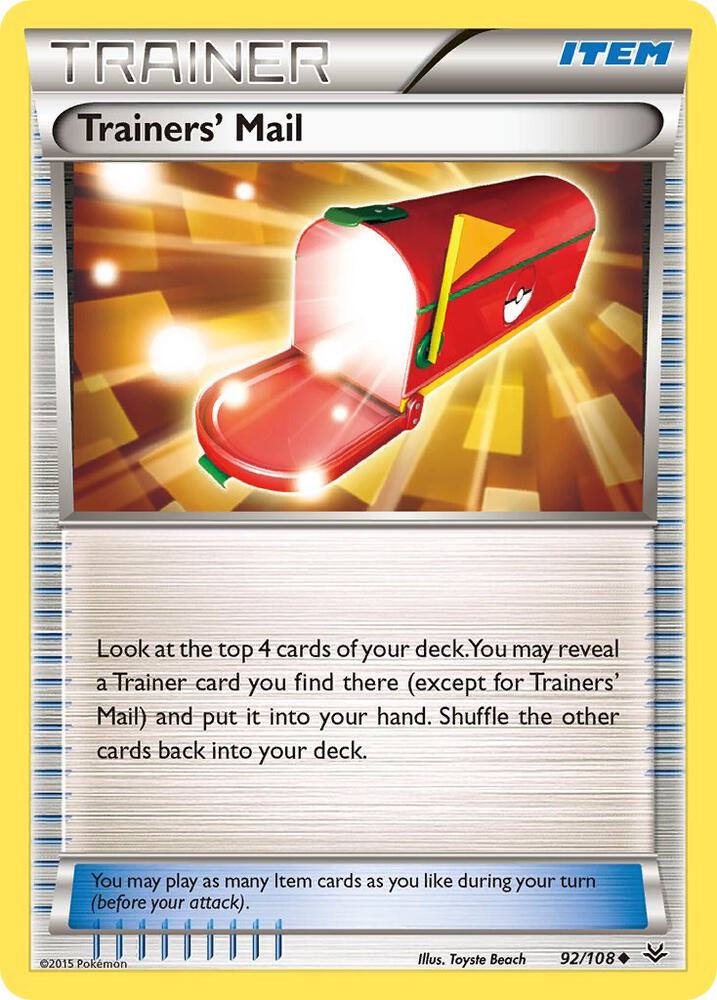 Trainers' Mail - XY - Roaring Skies