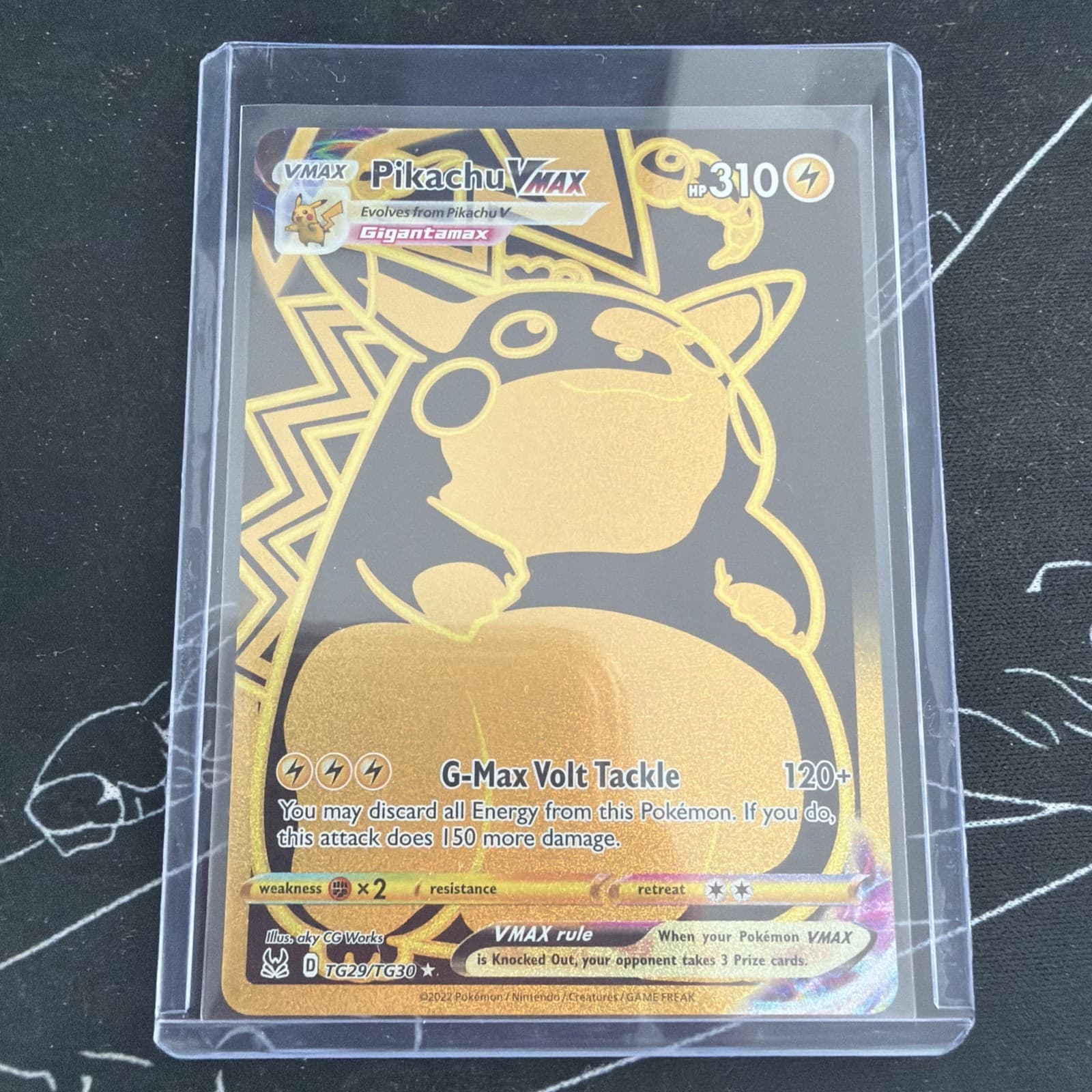 Pikachu VMAX (Secret) TG29/TG30 Swsh11: Lost Origin Trainer Gallery Holo