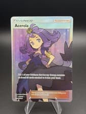 Acerola (Full Art) Ultra Rare SM - Burning Shadows SM03 Supporter Holo 142/147