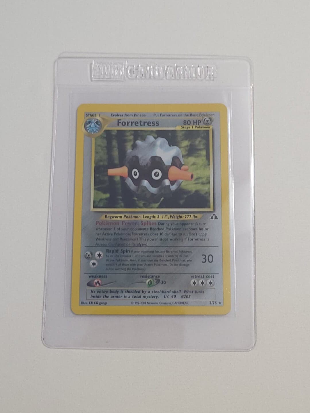 Forretress Pokemon Neo Discovery #21 Holo Excellent to Near Mint