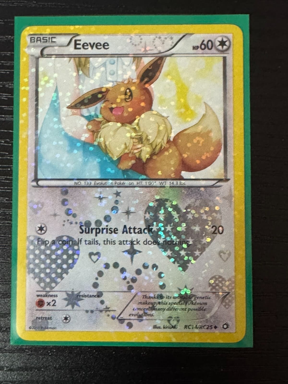 Eevee - Legendary Treasures: Radiant Collection (LTR) RC14/RC25 / Uncommon