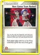 Here Comes Team Rocket! 111/109 Returns Holo Secret Rare Pokemon TCG Nintendo MP