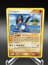 Pokémon Swampert 27/100 EX Crystal Guardians Rare Reverse Holo 120 HP Rock Hurl